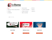Tablet Screenshot of fedhemo.com
